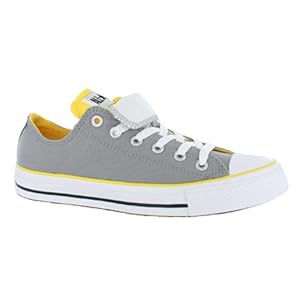 Converse All Star Double Tounge Ox Grey/Yellow: Amazon.co.uk: Shoes & Accessories