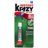 Krazy Glue KG58548R Instant Krazy Glue All Purpose Tube 0.07-Ounce (Pack of 12)