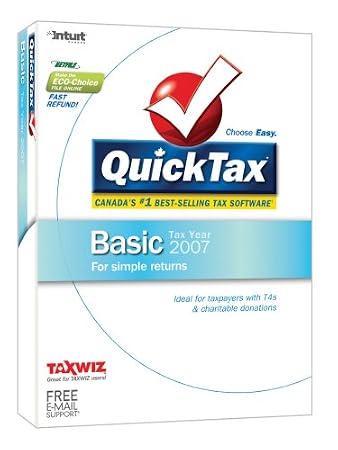 QuickTax 2007 Basic [Old Version]