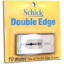 Schick Double Edge Razor Blades - 10 ea