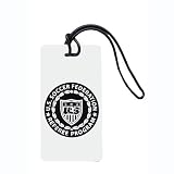 USSF Vinyl Luggage Tag