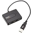 Amazonベーシック USB2.0 ウルトラミニハブ 4ポート (HU2K44N3)