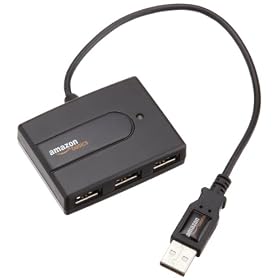 AmazonBasics Ultra Mini Hub USB 2.0 a 4 porte