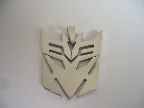 Halskette mit Transformers Anh&Atilde;&curren;nger aus Edelstahl 45 cm Kette Schmuck