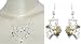 Necklace Earing Pair Sterling Silver Garnet Jewelry