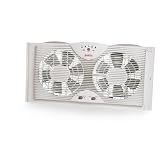 Sunbeam SWF4300 Twin Window Fan with Electronic Thermostat