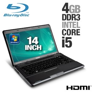 Toshiba Satellite M645-S4048 LED TruBrite 14-Inch Laptop 