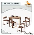 Pinolino Kindersitzgruppe Peter Buche massiv, 5 teilig