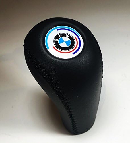 BMW GEAR SHIFT KNOB M TECHNIC E30 E34 E36 E39 E46 M3 M5 M6 - Natural leather !