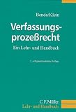 Produkt-Bild: Verfassungsprozessrecht