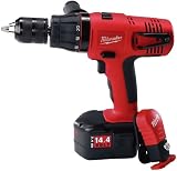 Milwaukee 0617-24 14.4-Volt Ni-Cad 1/2-Inch Cordless Hammer Drill/Driver Kit