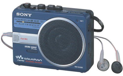 SONY WM-GX202 LM CFウォークマン (ブルー)