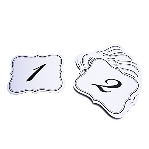 Darce DT41230D1 Davd Tutera Card or Table Number Holder, Cube Base, 7-nch, Black, 5 Per Pack