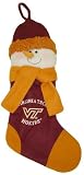 22 Virginia Tech Hokies NCAA Snowman Christmas Stocking