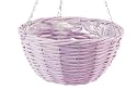 Laura Ashley Coloured Wicker Basket, Lavender