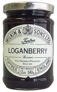 Tiptree Loganberry Preserves 4 count by Wilkin and Sons