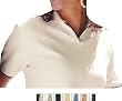 Cubavera - Tipped Trim Ottoman Sport Shirt Women (CW406) Cubavera - Tipped Trim Ottoman Sport Shirt Women (CW406)