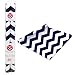 Self Adhesive Shelf Liner - 2 Pack - Rugby Chevron Navy