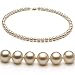 White 6-7mm AA Freshwater Pearl Necklace 16 inch Choker Length
