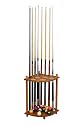 Mike Massey Billiards Corner Cue Rack