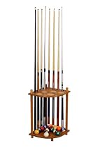 Mike Massey Billiards Corner Cue Rack
