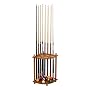 Mike Massey Billiards Corner Cue Rack