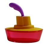 A di Alessi Ship Shape Butter Dish Orange (Asg13 O)