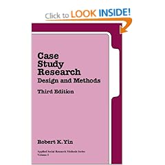 Case Study Research: Design and Methods (Applied Social Research Methods)