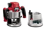 Factory-Reconditioned Skil 1825-RT 2-1/4-Horsepower 2-Inch 1 Router Combo Kit with Site Light