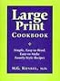 Large Print Cookbook  Simple, Easy-to-Read, Easy-to-Make, Family-Style
