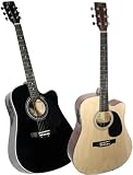 Eleca Acoustic Electric Cutaway Guitar DAG-5CEQ Natural