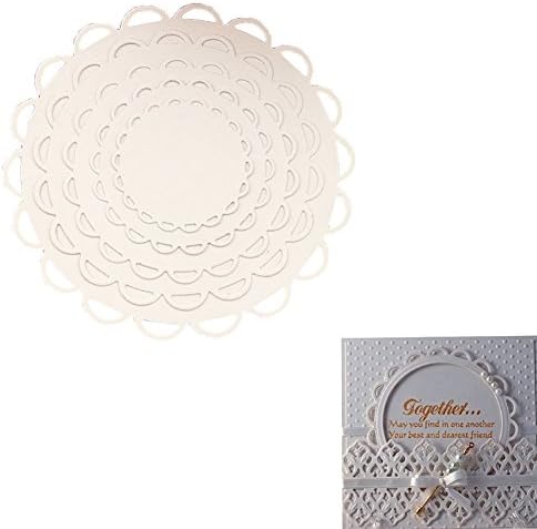 Viris Tote 5pc Flower Round DIY Scrapbook Cards Transparent Rubber Stamp Chapter