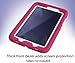 Bobj Rugged Case for Samsung Galaxy Note 8 Tablet, Model GT-N5100, GT-N5110, GT-N5120 - BobjGear Custom Fit - Patented Venting - Sound Amplification - BobjBounces Kid Friendly (Rockin' Raspberry)