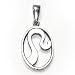 Leo BASTET Pendant (7/24 - 8/23). Egyptian Astrology. Zodiac of Dendra. Sterling Silver