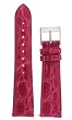 Watch band Genuine Crocodile Strap 20mm Fuchsia Watch band Genuine Crocodile Strap 20mm Fuchsia