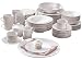 Sakura Icing 53-Piece Dinnerware Set , Service for Eight