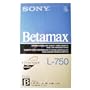 Sony L-750 Beta Videocassette (Single)