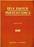 Bela Bartok Mikrokosmos Piano Solo ~ Volume 2 (Vol. II)
