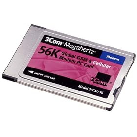 U.S. Robotics MHz 56K Global GSM & Cellular Modem PC Card