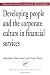 Book Developing People and the Corporate Culture in Financial Services