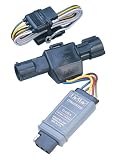 Hopkins Plug-In Simple 40215 T Connector Wiring Kit For Ford Ranger, '93-22, Mazda Pickups, '94-99