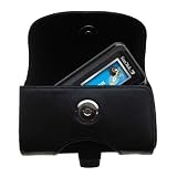 Horizontal Leather Case with Belt Clip/Loop for the Sandisk Sansa c100