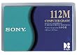 Sony QG112M 8 mm Data Cartridge, 112m, 5GB Native/10GB Compressed Data Capacity