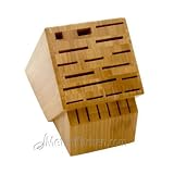 Shun Shun Classic Bamboo Knife Block 22 slot