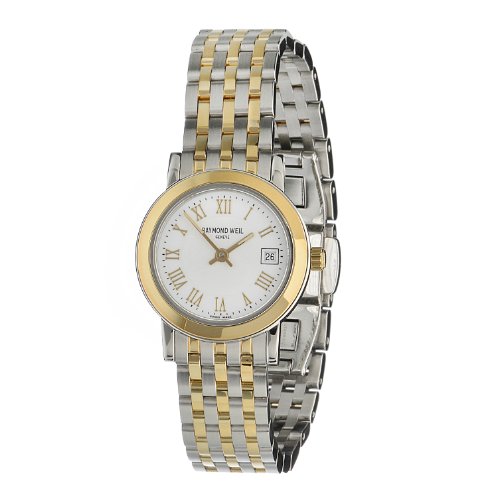 Raymond Weil Women's 5393-STP-00308 Toccata Stainless Steel Case & 18k Gold Bracelet Watch