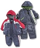 Greendog Baby Boy Sporty Stripe Ski set