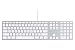 Tastatur – USB – weiß – Französisch