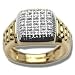 .25 CTPAVE ROLEX STYLE MENS RING
