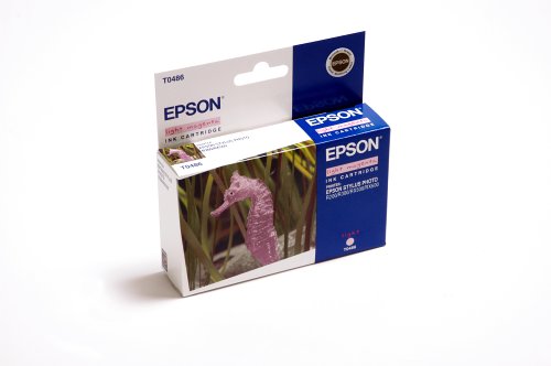 Epson Stylus Photo printer original ink inkjet print cartridge T0486 Light Magenta ( RED )