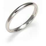 Platinum2.5mmComfortFitPlainBand,Size6